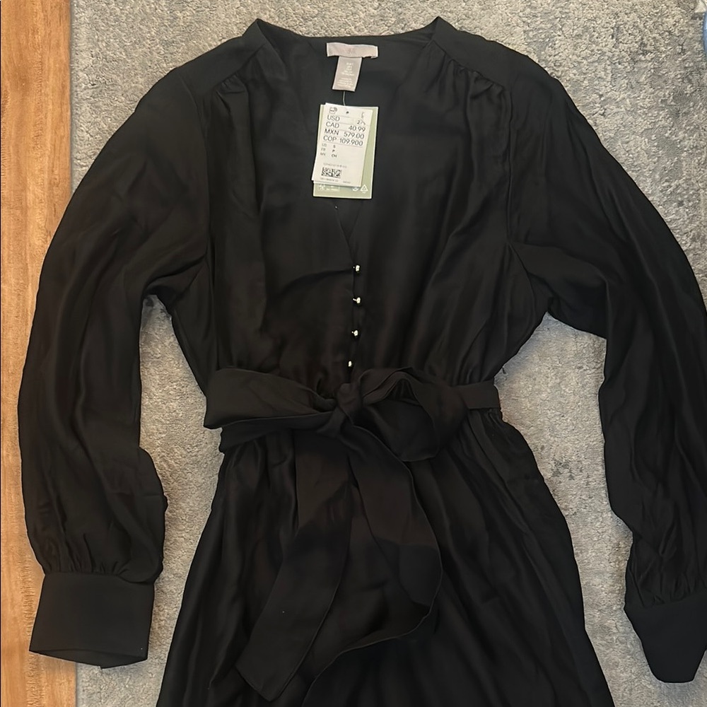 Elegant Black Women's Dress
